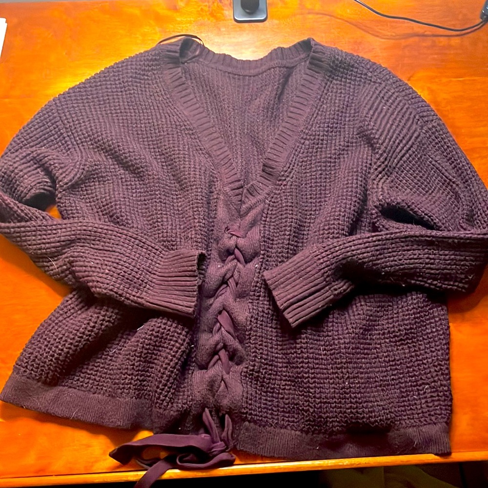 Cropped sweater